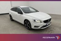 Volvo V60 D4 AWD 190hk R-Design VOC Värm Navi Sensorer