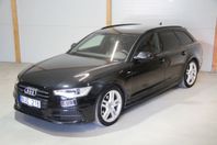 Audi A6 3.0 TDI V6 Q S-line D-värm Svart optk|12 Mån Garanti