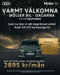 Audi A3 KAMPANJVECKA | Privatleasing 2600:-