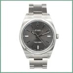 Rolex Oyster Perpetual 39 "Rhodium Dial, 114300" - 2017
