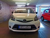 Toyota Aygo 5-dörrar 1.0 VVT-i Life Euro 5 ,NY Besiktigad