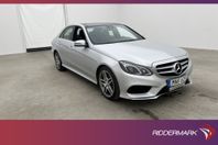 Mercedes-Benz E 250 4M AMG Pano Navi Sensorer Halvskinn