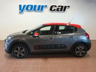 Citroën C3 PT 82hk 1 Ägare BT USB PDC Skatt 360/år