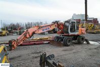 Hitachi  EX165W Grävmaskin med tillbehör