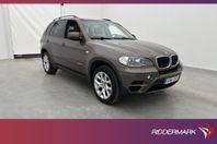 BMW X5 xDrive30d 245hk Dragkrok Skinn Navi Psensorer