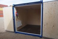 Isolerad container 8ft 10ft 20ft 40ft i Mellbystrand