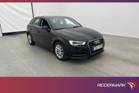 Audi A3 Sportback 2.0 TDI 150hk Comfort Värm Sensorer Navi