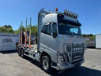 Volvo FH750, 6x4, Timmerbil + Kran, Ny Besikt / Ny Servad