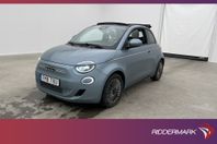 Fiat 500 Ce 42 kWh 118hk Cab Icon Kamera CarPlay 1 Brukare