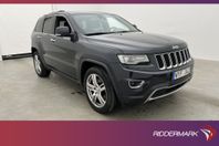 Jeep Grand Cherokee V6 4WD Overland Pano Luft Värmare Alpine