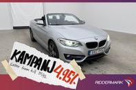 BMW 218 i Convertible 136hk Sport line H 4,95% Ränta