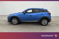 Mazda CX-3 2.0 SKYACTIV-G Optimum 120hk B-Kam Navi Skinn