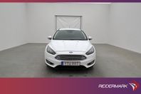 Ford Focus Kombi 1.5 TDCi 120hk Titanium Sensorer Dragkrok