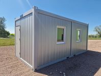 Nytillverkad kontorsbod / Bod / Container öppen 18kvm