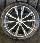 BMW X3% X5 20 Tum M SPORT orginal aluminiumfälgar 5×112