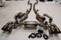 Komplett Avgassystem i Titan till BMW M8 från JR Exhaust