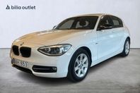 BMW 118 d 5-dörrars Sport line / P-sensor / Servad