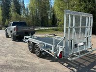 NCT Maskintrailer 360x185cm 3000kg - Bästa trailern