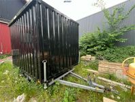 Personbilssläp - 10 fots container