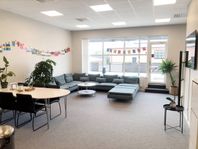Kontor med terrass, 110 m², Backaplan