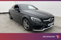 Mercedes-Benz C 200 Coupé 184hk AMG Sport Kamera Halvskinn