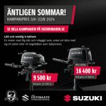 Sommarkampanj på Suzuki 2,5 hk - 300 hk med 7-års garanti!