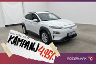 Hyundai Kona Electric 64 kWh 204hk Premium HUD 4,95% Ränta