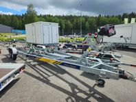 Båttrailer TK 3500 kg, lång inkl elvinsch