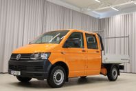 Volkswagen Transporter TDI DSG 150HK Dubbelhytt Flak Momsbil