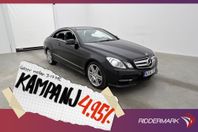 Mercedes-Benz E 200 Coupé 184hk AMG Taklucka Se 4,95% Ränta