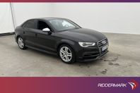 Audi S3 Sedan Quattro 300hk B&O Svart-Optik Sensorer Välserv