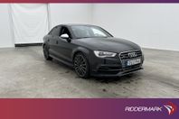 Audi S3 Sedan Quattro 300hk B&O Svart-Optik Sensorer Välserv