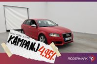 Audi A3 Sportback TDI 140hk S-Line Navi Sensor 4,95% Ränta