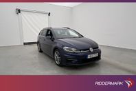 Volkswagen Golf Sportscombi 4M 150hk R-Line Värm Kamera Drag