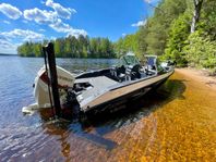 Finval 505 Fishpro DC Evinrude 90 HO TK trailer 2020