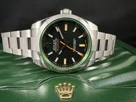 Rolex Oyster Milgauss 116400GV 40mm Fullset Toppskick 2016