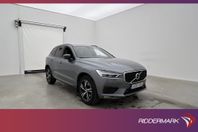 Volvo XC60 B4 AWD 197hk R-Design VOC Skinn Kamera Navi Drag