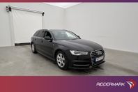 Audi A6 2.0 TDI 190hk S-Line Skinn/Alcantara Sensorer Drag