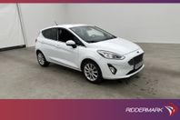 Ford Fiesta 1.0 EcoBoost 100hk Titanium Sensorer Rattvärme