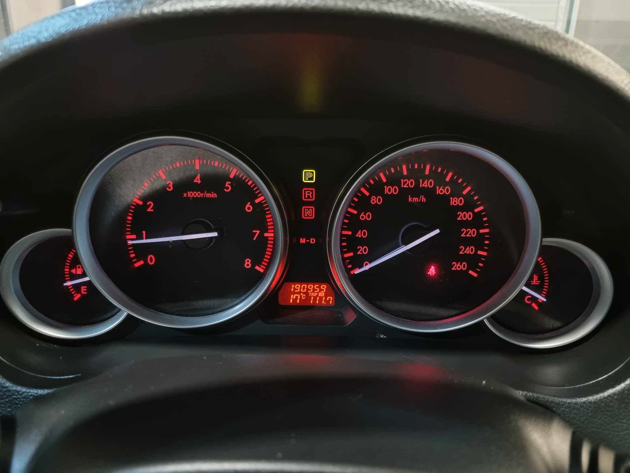 Mazda 6 Sport 2.0 MZR Automatisk, 5-trinn, 147hk, 2008