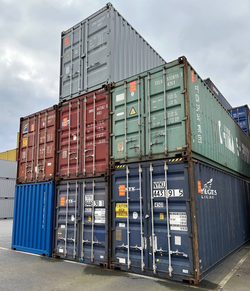 Ny och begagnad container 8ft...