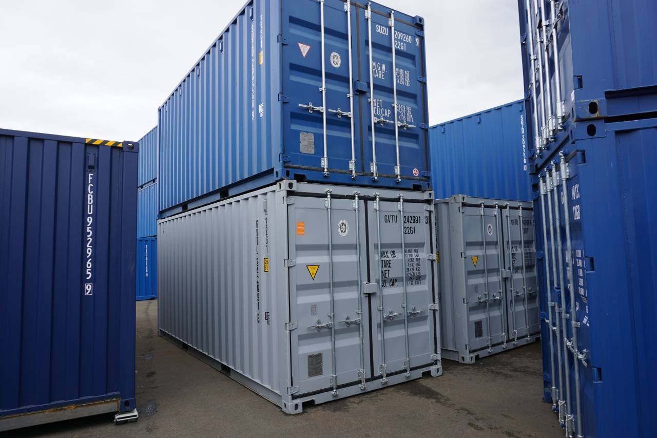 Ny och begagnad container 8ft...