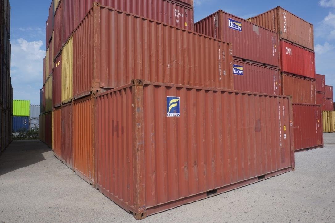 Begagnad container i storlek ...