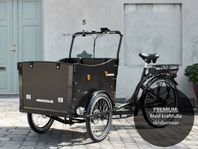 Lådcykel - EL - Direkt från fabriken - NY - Skivbromsar