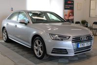 Audi A4 Sedan 2.0 TFSI S Tronic / Dragkrok / 1-Ägare / 190hk