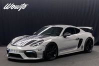 Porsche 718 Cayman GT4 Manuell 420HK / Clubsport / Sv-Såld