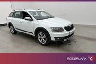 Skoda Octavia Scout 2.0 TDI 4x4 184hk Värmare Sensorer Drag