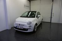 Fiat 500 1.2 8V Manuell, Lounge, Pano 69hk