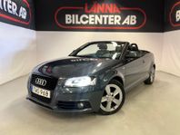 Audi A3 1.8 TFSI Cab S-Line edition 18" Elcab Låga mil Nybes