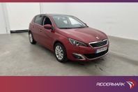 Peugeot 308 e-THP 130hk Allure Pano Navi Sensorer Keyless